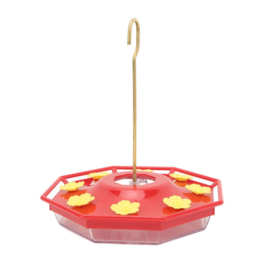 8 Yellow Flower   Feeder Plastic   Feeder with Copper Hook for Outdoors Hanging