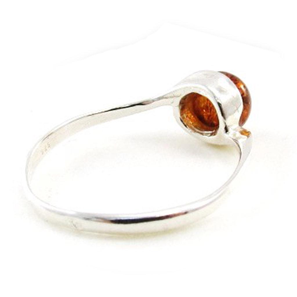 Amber 'Inspiration' sølvring