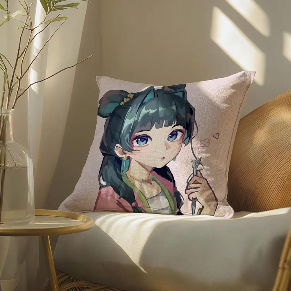 Animethea-Apothecarydiariesmaomao Pillow Case Pillowcase, Double-Sided Printed, Sofa Cushion, Bedroom Headboard