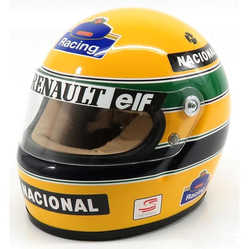 

мини шлем 1/2 айртон сенна renault F1 1994 сезон AYRTON SENNA реплика [продукт]
