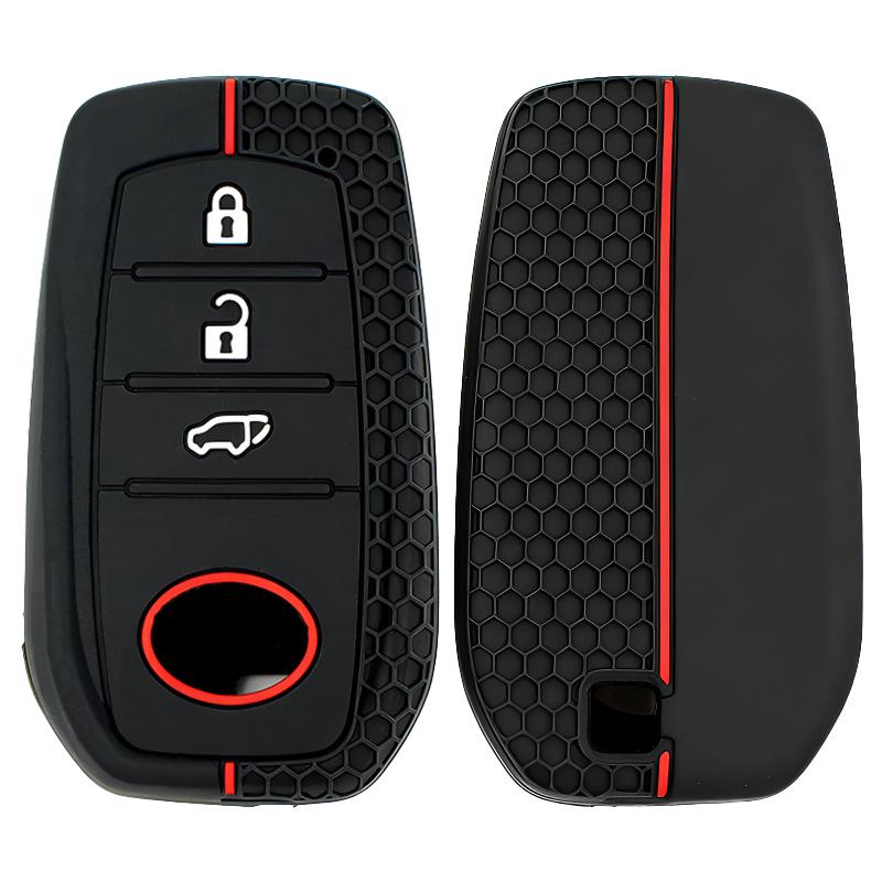 Toyota Prius/Sienna Key Cover - Silicone, Full Coverage, Fits 3/4-Button Models