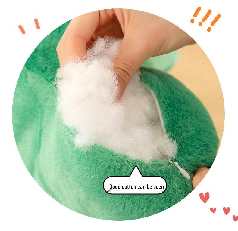 Cute Plush Dragon Hug Pillow - Large Cartoon Dinosaur for Sleeping & Decor