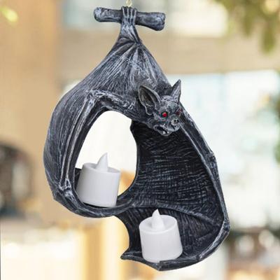 Bat Candlestick Anti-fade Scary Distinctive Modern Warmly Light Candelabra Party Supplies