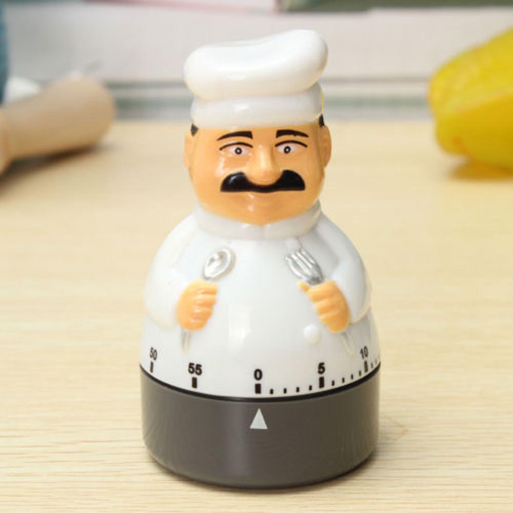 Buy 1 Pc Creative Cute Cook Shape Simulation Alarm Clock Gadget Dial