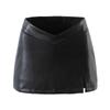 V-shaped Design Exposed Navel PU Leather Skirt Women Sexy Package Hip Side Slit Shorts Skirts Harajuku Streetwear Female Bottoms