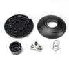 2Pcs Step on Button Control Floor Footswitch Round Reset Button Pedal Switches Foot Pedal Push Switches Easy to Use