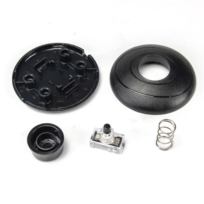 2Pcs Step on Button Control Floor Footswitch Round Reset Button Pedal Switches Foot Pedal Push Switches Easy to Use