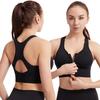 High Impact Shockproof Sports Bra for Women Plus Size Workout Running Yoga Bodybuilding Support Top with Zipper