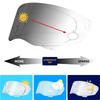 Motorcycle Helmet Photochromic Visor Lenses Which Automatically Darkens & Clears Helmet Shield Fit for HJC V10 HJ-41