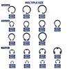 A96I-Premium 890Pcs Circlip Snap Ring Assortment Kit 1Set-3 Types 18 Sizes Includes Storage Case