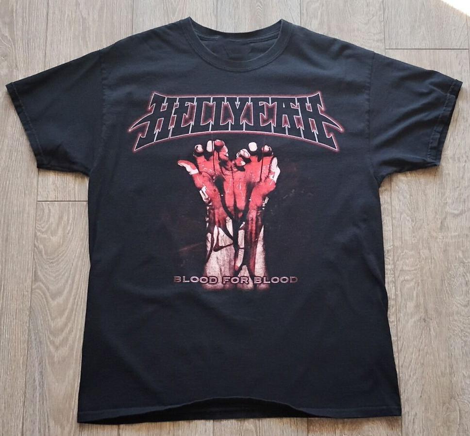 Vtg HELLYEAH Band Album Music Heavy Cotton T Shirt S-5XL Black TT84 Unisex T-Shirt XXXXL