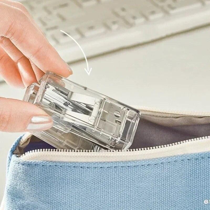 Ministiftesett for barn Gjennomsiktig testpapirbindemiddel Stiftestifter for studentkontor/skolebindingsutstyr