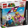 LEGO конструктор Super Mario – Mario Kart – Wario & King Buu Huu (72038)
