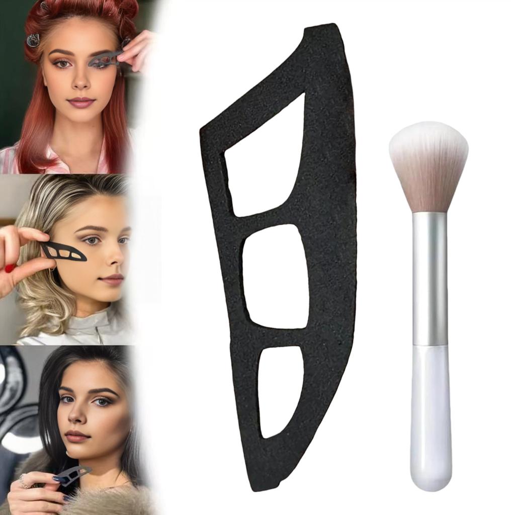 1/2/3Pcs Eyeshadow Assistant Guide Eyeliner Template Makeup Stencils for Eyes Eyeshadow Makeup Tool for Beginners
