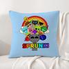 Game Sprunki Cushion Cover Natural Linen Pillowcase Set AllinOne Decor Cushion Cover for Sofa Bedroom Chair