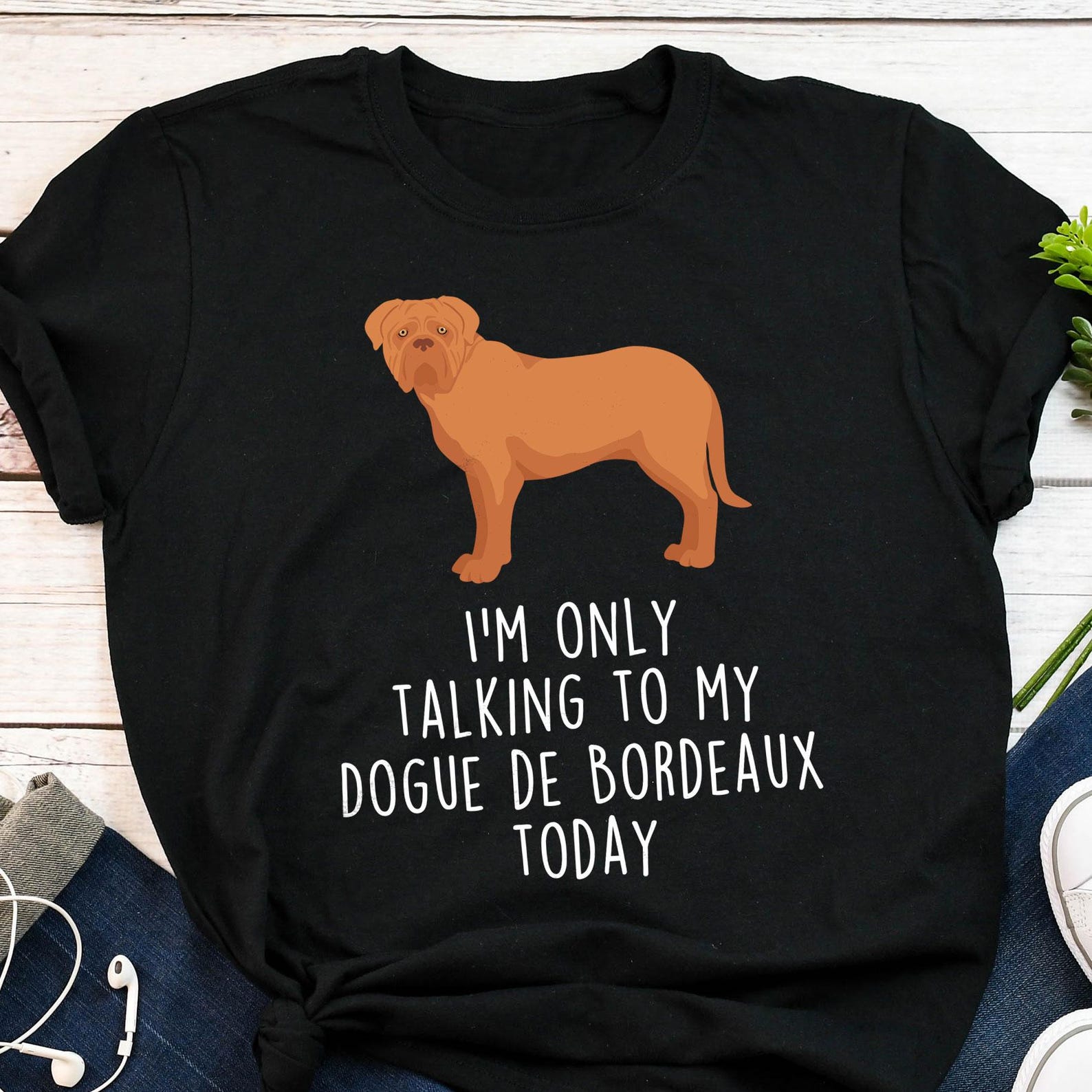 Dogue de Bordeaux Shirt, , , Cute Red French Mastiff T-shirt, Funny Dog Lover Gift, Pet Tee, Dog Mom, Dad, Fawn Bordeaux Bordeauxdog 120