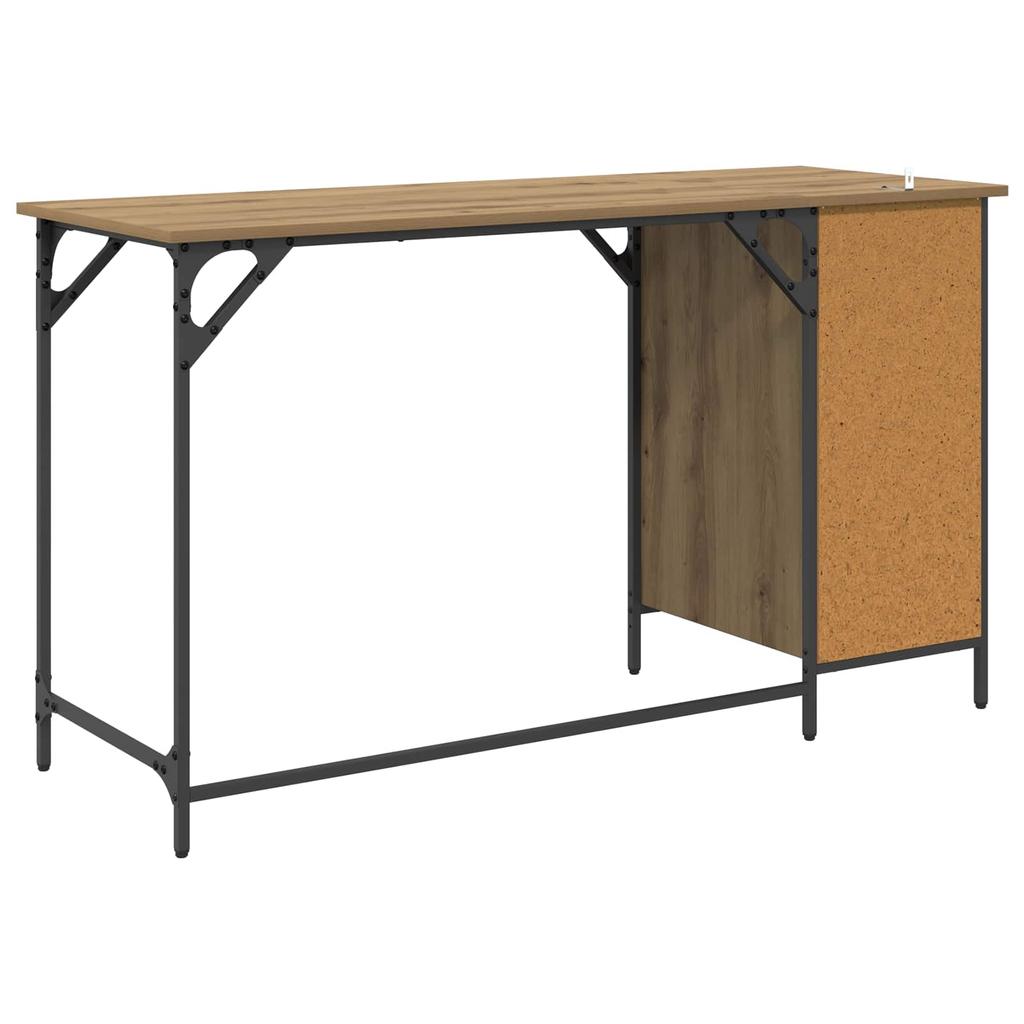 Computer Desk Artisan Oak 131 x 48 x 75 cm Particleboard