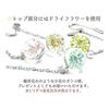 Preserve Bookmark Metal Dried Flower Charm Glass Sphere (Blue) - Delicate Firework-like Flower Design, Sparkles for Enjoyable Reading, Thin Feather