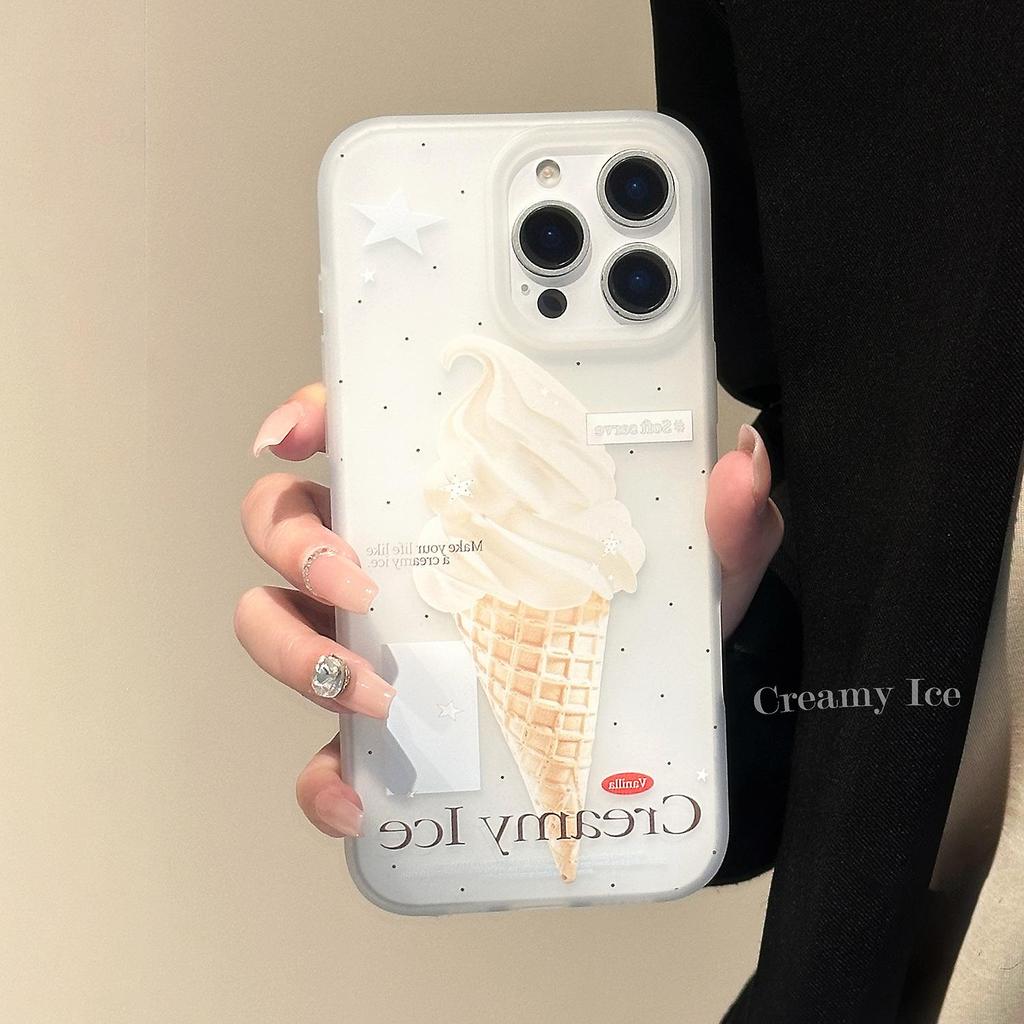 Creative Ice Cream Phone Case for Apple Phones