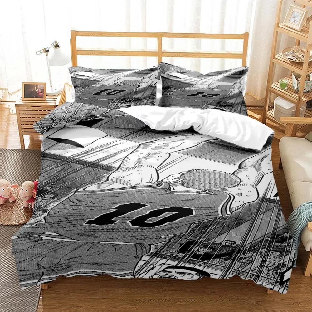 Slam Dunk Expert Digital Printed Polyester Bedding Set for Girls and Boys Bedding Set for Teenagers Bedding Set Gift