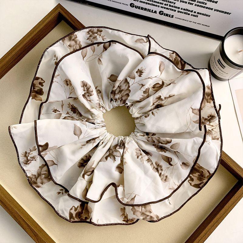 

1 шт. Новый осенний шарм, Юбка в стиле новой китайской живописи, Сверхбольшой ободок-петля, Французские ретро аксессуары для волос