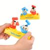 Interactive two-player Table Game, Bright Colors Cute Cartoon Shapes Practical Children Hammer Battle Toy for Home for Sparring
