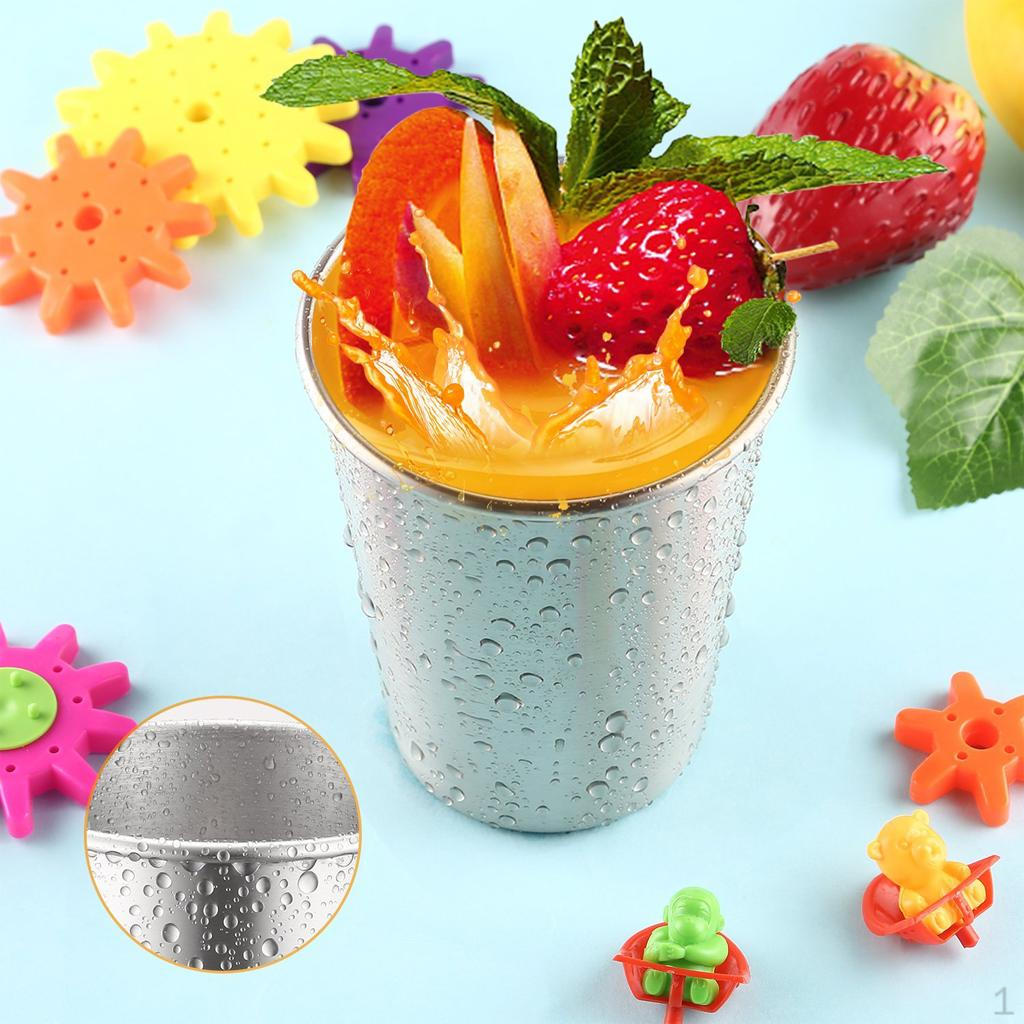 

4 Psc Stainless Steel Cup Mug Drinking Tumbler Travel