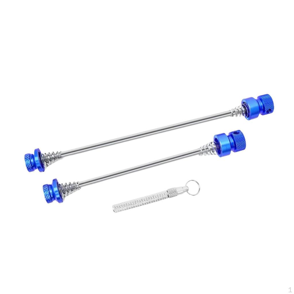 Bike Quick Release Skewer Axle Set Cycling Accessories Wheel Hub Clip Bolt Lever Replacement for
