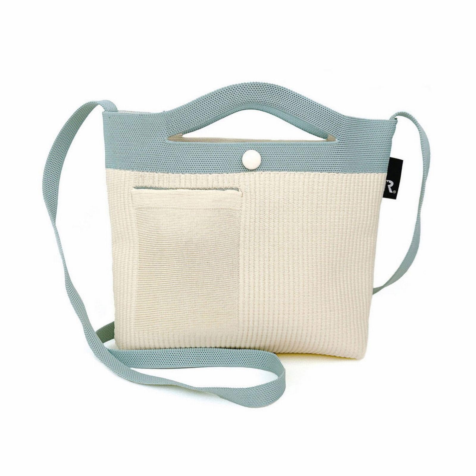 

Knit Mini Shoulder Tote Bag Fully Washable SN Baby Lou 2Way 1036 LeFle-A (04 Mint)