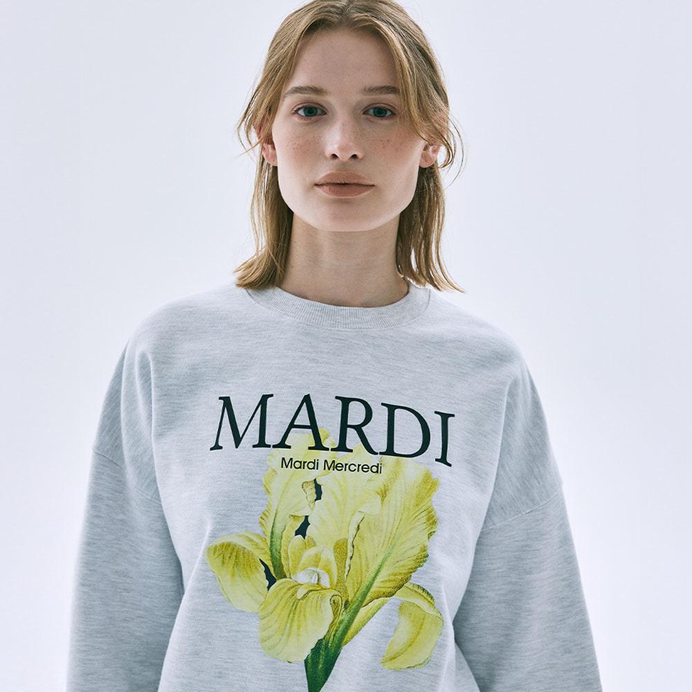[mardimercredi] Sweatshirt Lilies 06 Heather