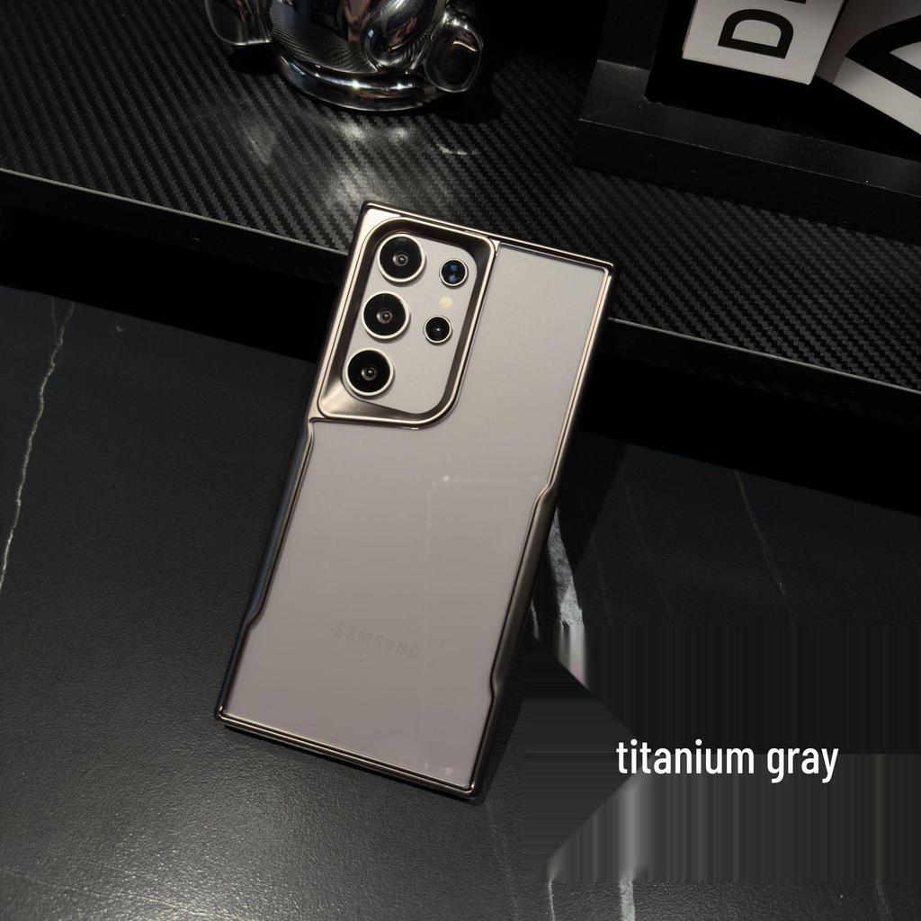 Samsung S24 Ultra Slim Phone Case - Electroplated, Drop-proof TPU Cover for S23/S22P