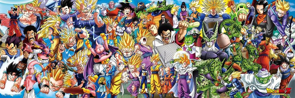 ENSKY Dragon Ball Z Chronicles II 34 x 102 cm Jigsaw Puzzle, 950 Pieces, JIGSAW PUZZLE 950-36