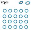 Parafuso de drenagem de junta 18-2244 para OMC 307552 20x Parafuso de drenagem Junta Peças de barco para marinho para MerCruiser para novo