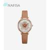 Nafisa Belt Exam Watch for Female Students in Middle and High School, Simple and Elegant Niche Watch with Small Dial Quartz Watch