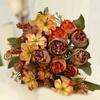 Office Decoration Rose Flower Rose Fake Flower Wedding Room Layout High Quality