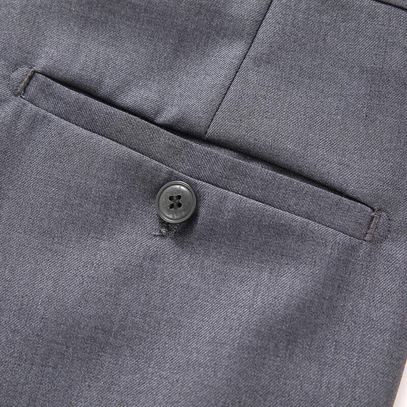 ROMON Men's Slim Fit 3-Piece Business Wedding Suit Set