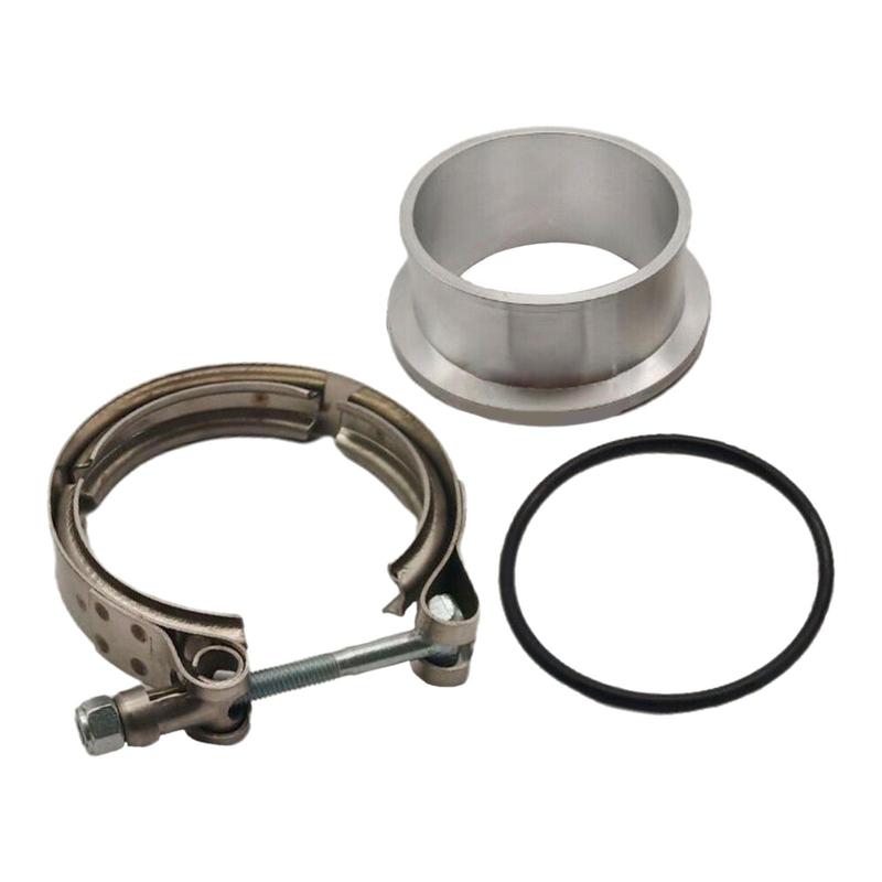 High Quality Turbo Compressor V Band Clamp Secure Flange Turbo Fitting for Holset HX35 HX40W Cummins 5.9L