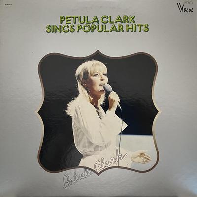 LP Record PETULA CLARK - Sings Popular Hits YX4043 VOGUE Japan Obi Pop Used