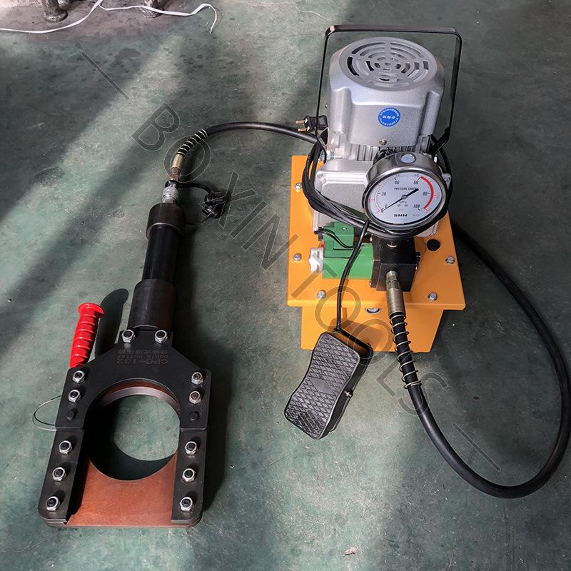 Electric Hydraulic Cable Cutter for Copper, Aluminum, and Armored Cables (Sizes: 55/85/100/120/135mm)