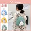 Kids Cartoon Style Backpack With Wearresistant Fabric For School And Outings
