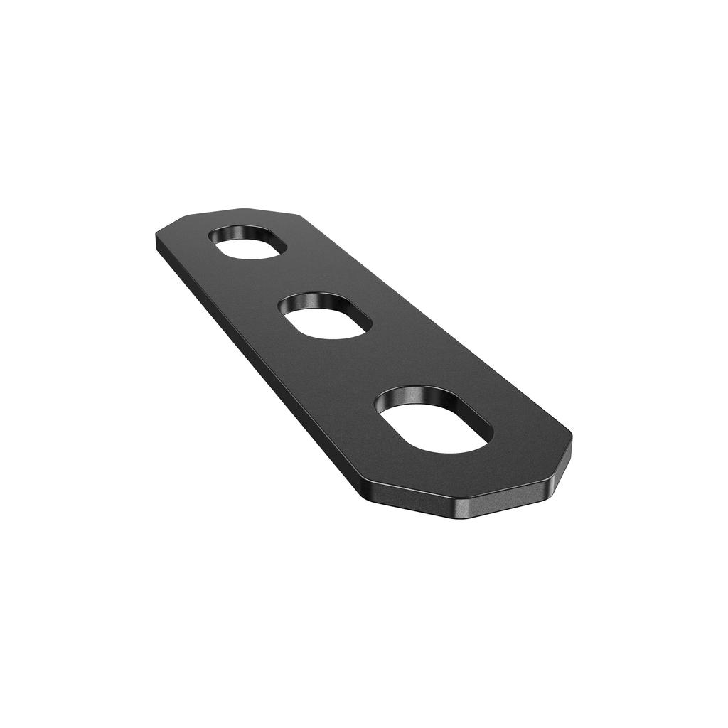 Kaedear Motorcycle Universal Stainless 2mm Universal Set of Custom Brackets x 3 x 25 x Brackets, Steel, Thick, Fit, 2, (KDR-YX-S10-3M10) (M10