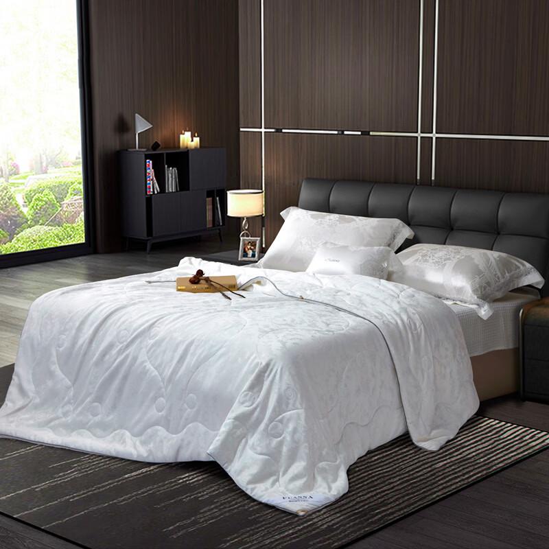FUANNA High-End Mulberry Silk Jacquard Summer Quilt 230x229см
