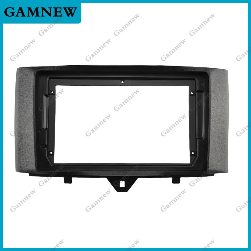 

9-дюймовая автомобильная рамка-переходник для Android-магнитолы, монтажная панель, комплект для Benz Smart Fortwo 451 2011-2015 Only Frame