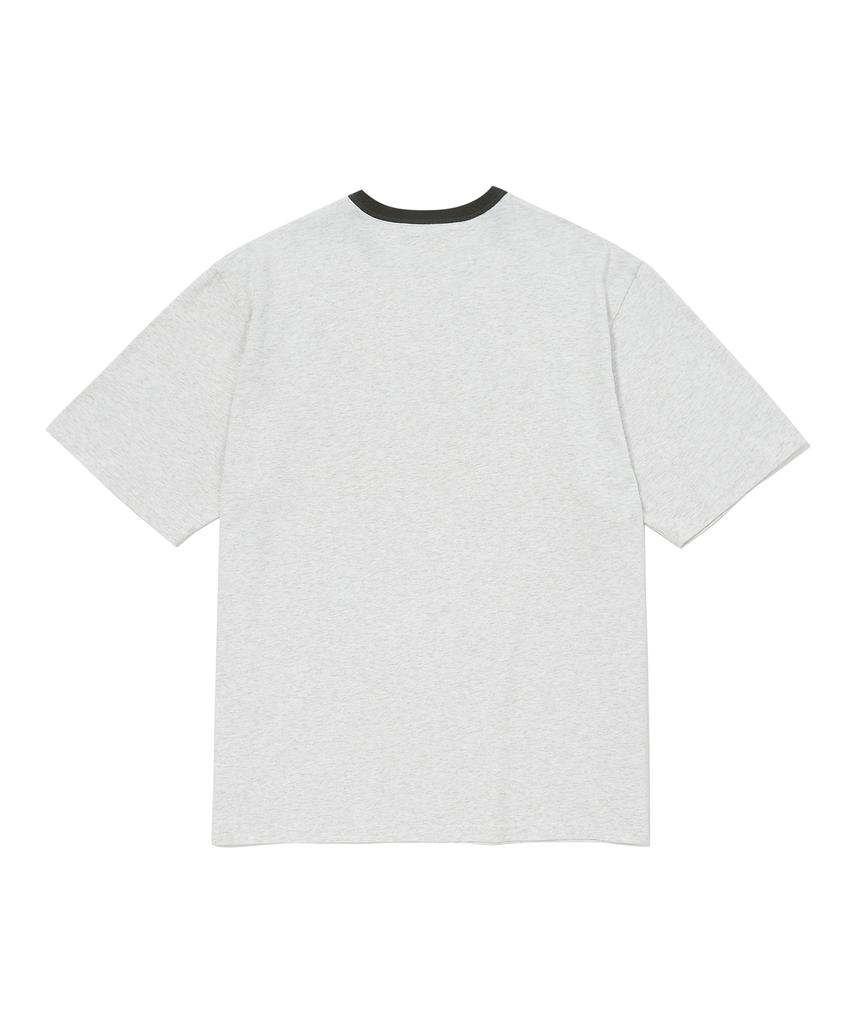 KULTE Stamp Ringer T-Shirt L.Melange