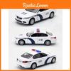 Alloy Car M5 Model 136 Scale Police Emergency Vehicle For Kids Collectors