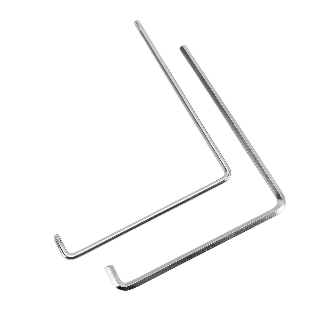2PCS Window Adjustment Tools 4mm TX15 59CrV4 Steel Window Adjusting Wrench for Home Renovation