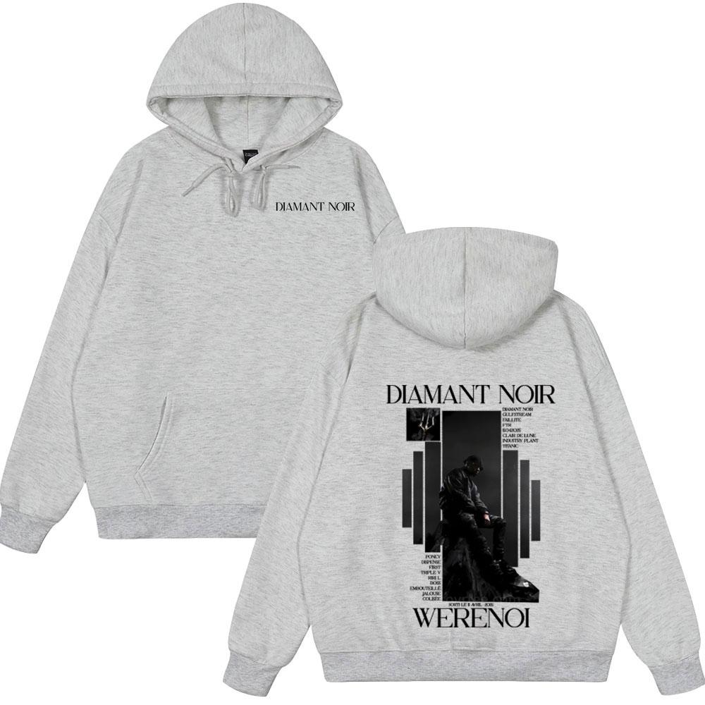 

Hot Sale Hoody Rapper WeRenoi Diamant Noir Album Wear Men Women Hip Hop Fashion Clothing Male Cotton Clothes Vintage Streetwears 3XL