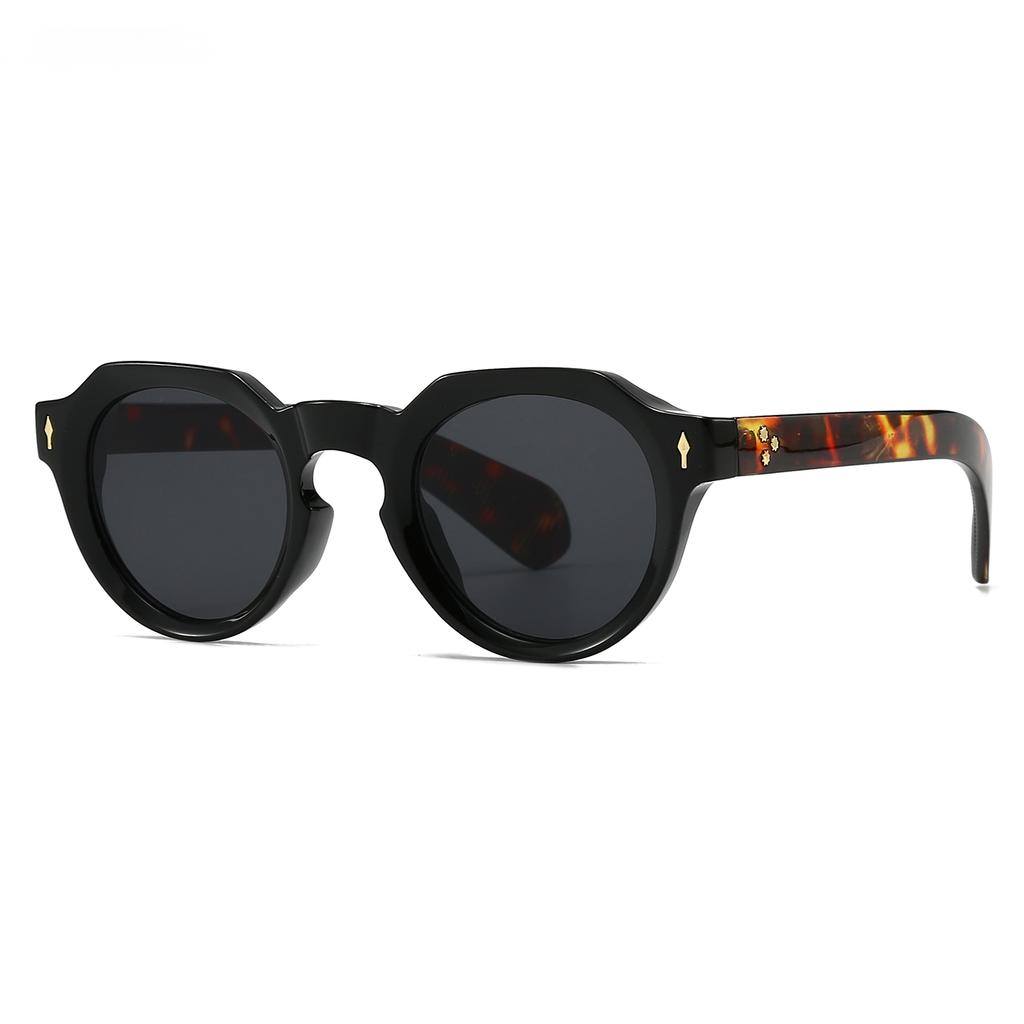 Trendy Narrow Frame Sunglasses for Street Photography Modern Retro Style Cross-Border European and American Export