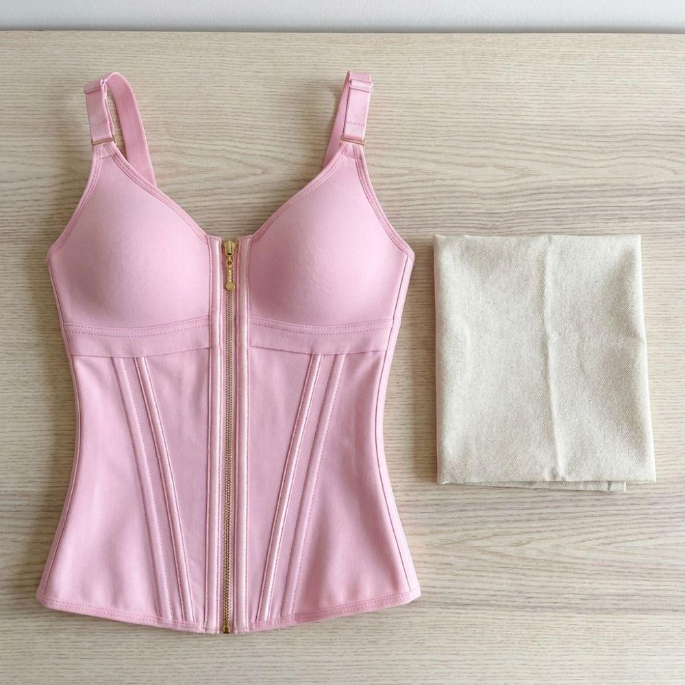 Tummy Control Women Fishbone Shapewear Belly Contracting Postpartum Body Shaper  Postpartum
