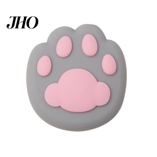 Easy To Install Doorknob Cushioning 2 Pcs Cat Paw Crash Pad Mute Cabinet Door Handle Noise Reduction Cover Lock Silencer Anti-Collision Wall Protector